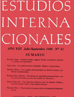 							Visualizar v. 13 n. 51 (1980): Julio - Septiembre
						